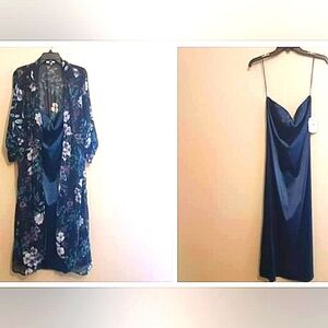 ALTR'D STATE Teal  Halter Midi Dress